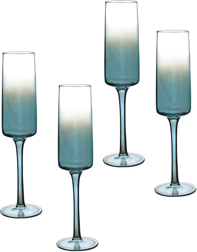 Portmeirion Atrium Champagne Flute Glasses, Set Of 4
