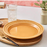 Portmeirion Botanic Garden Ceramic Harmony 10 Inch Plate, Set Of 4 , Multicolour