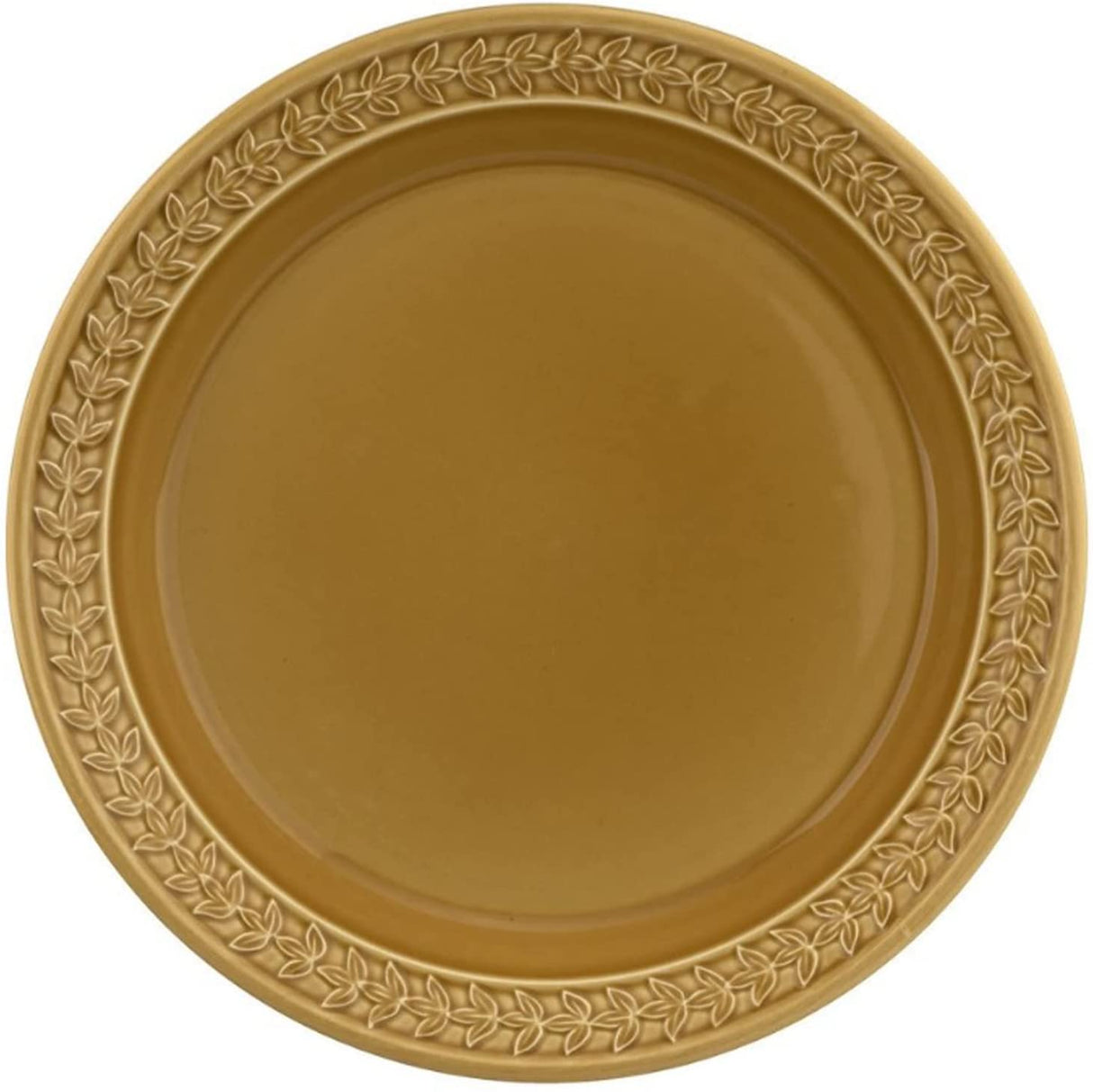 Portmeirion Botanic Garden Earthenware Harmony Amber Plates, Set Of 4