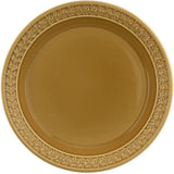 Portmeirion Botanic Garden Earthenware Harmony Amber Plates, Set Of 4