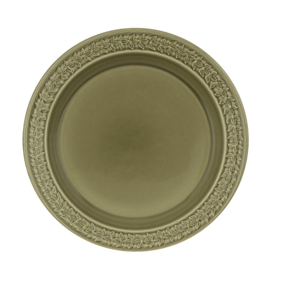 Portmeirion Botanic Garden Earthenware Harmony Side Plate, Set of 4, Moss Green