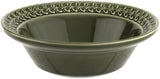 Portmeirion Botanic Garden Earthenware Harmony Cereal Bowls, Set Of 4, Forest Green