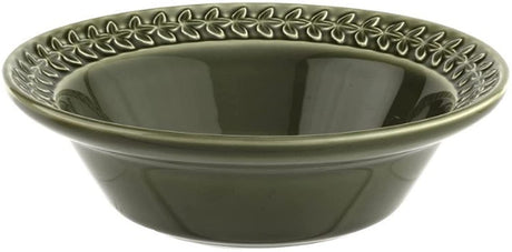 Portmeirion Botanic Garden Earthenware Harmony Cereal Bowls, Set Of 4, Forest Green