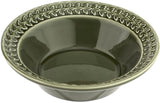 Portmeirion Botanic Garden Earthenware Harmony Cereal Bowls, Set Of 4, Forest Green