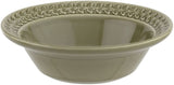 Portmeirion Botanic Garden Earthenware Harmony Cereal Bowls, Set Of 4, Moss Green 
