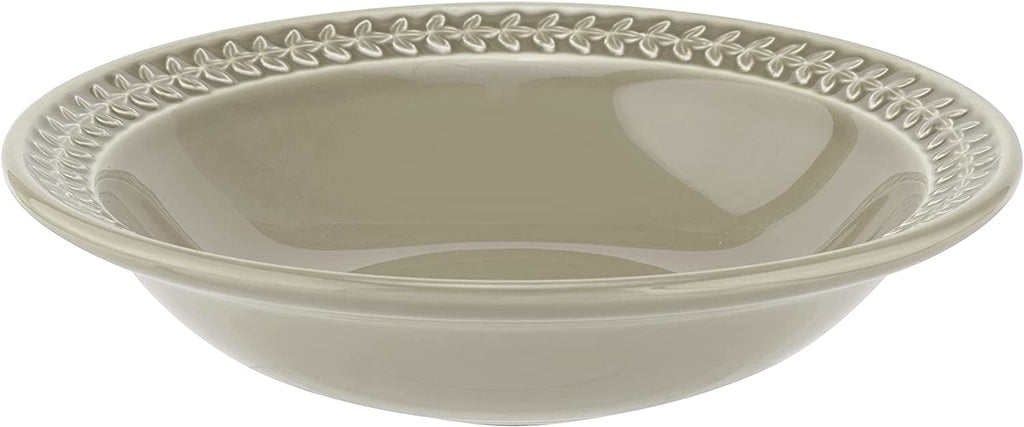 Portmeirion Botanic Garden Earthenware Harmony Pasta Bowl, Set of 4, Stone
