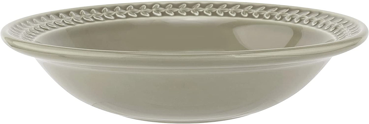 Portmeirion Botanic Garden Earthenware Harmony Pasta Bowl, Set of 4, Stone