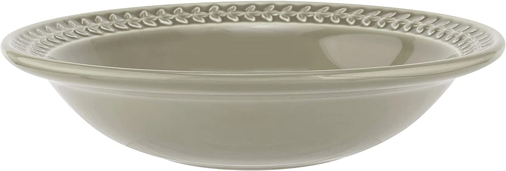 Portmeirion Botanic Garden Earthenware Harmony Pasta Bowl, Set of 4, Stone