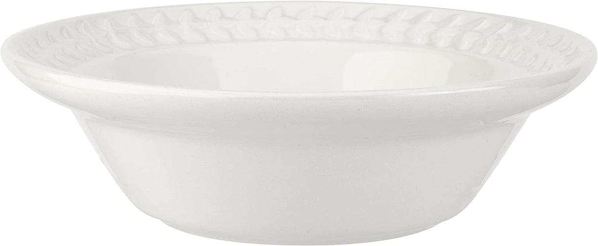 Portmeirion Botanic Garden Earthenware Harmony Cereal Bowls, Set Of 4, White