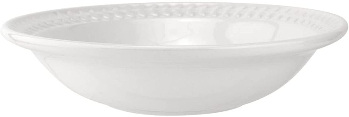 Portmeirion Botanic Garden Earthenware Harmony Pasta Bowls, Set of 4, White