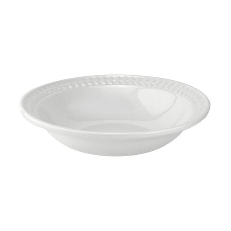 Portmeirion Botanic Garden Earthenware Harmony Pasta Bowls, Set of 4, White