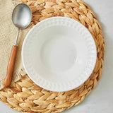 Portmeirion Botanic Garden Earthenware Harmony Pasta Bowls, Set of 4, White