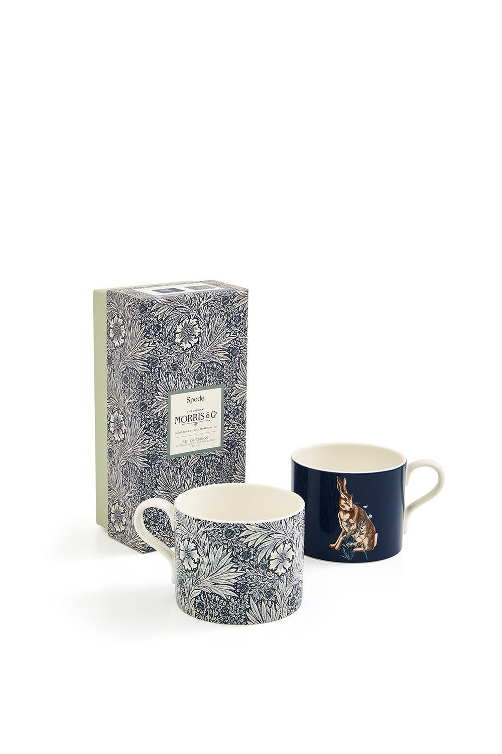 Image - Spode Morris & Co. Marigold And Hare Set Of 2 Mugs