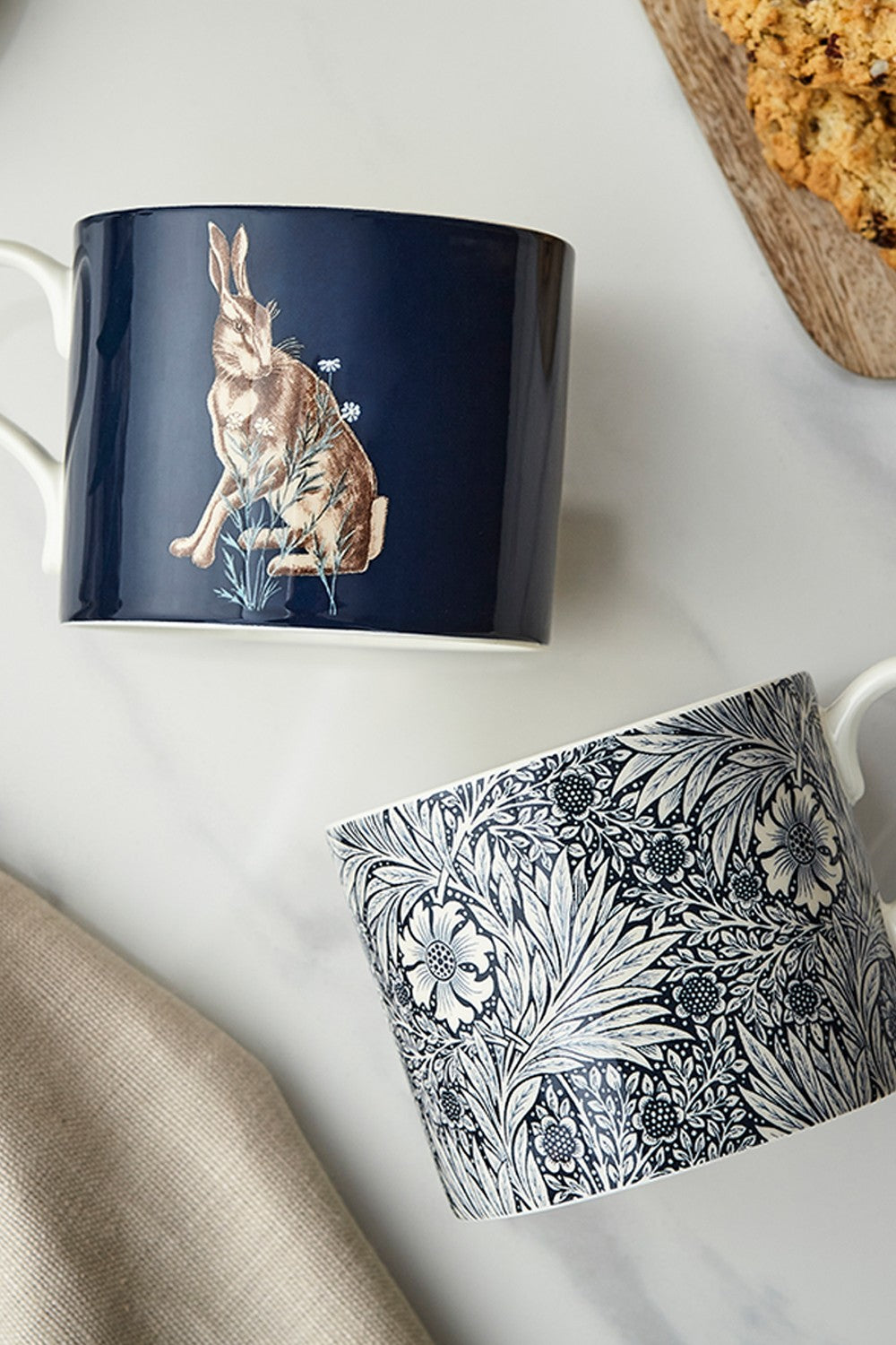 Image - Spode Morris & Co. Marigold And Hare Set Of 2 Mugs