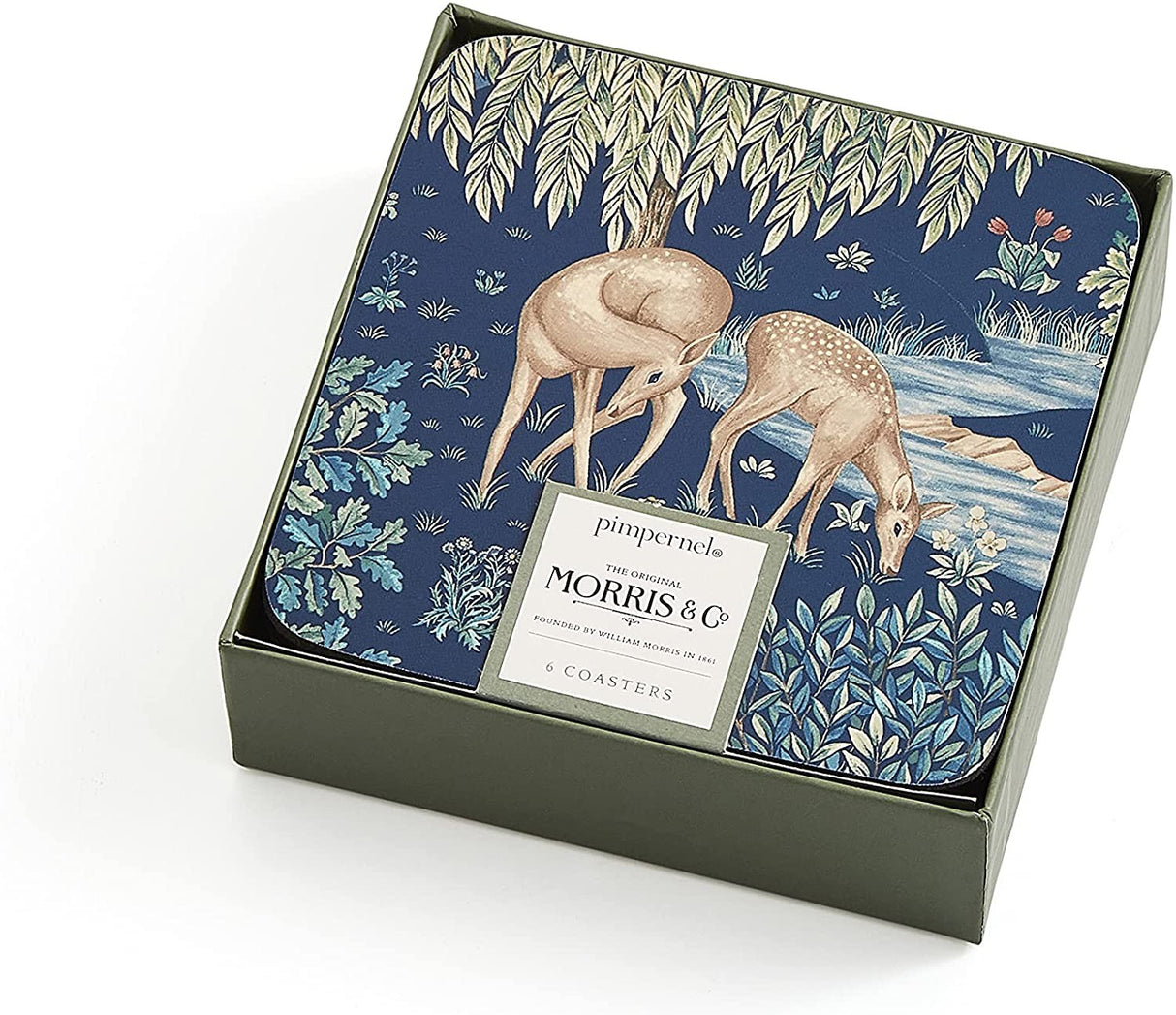 Image - Pimpernel Morris & Co. Wightwick Coasters Set Of 6