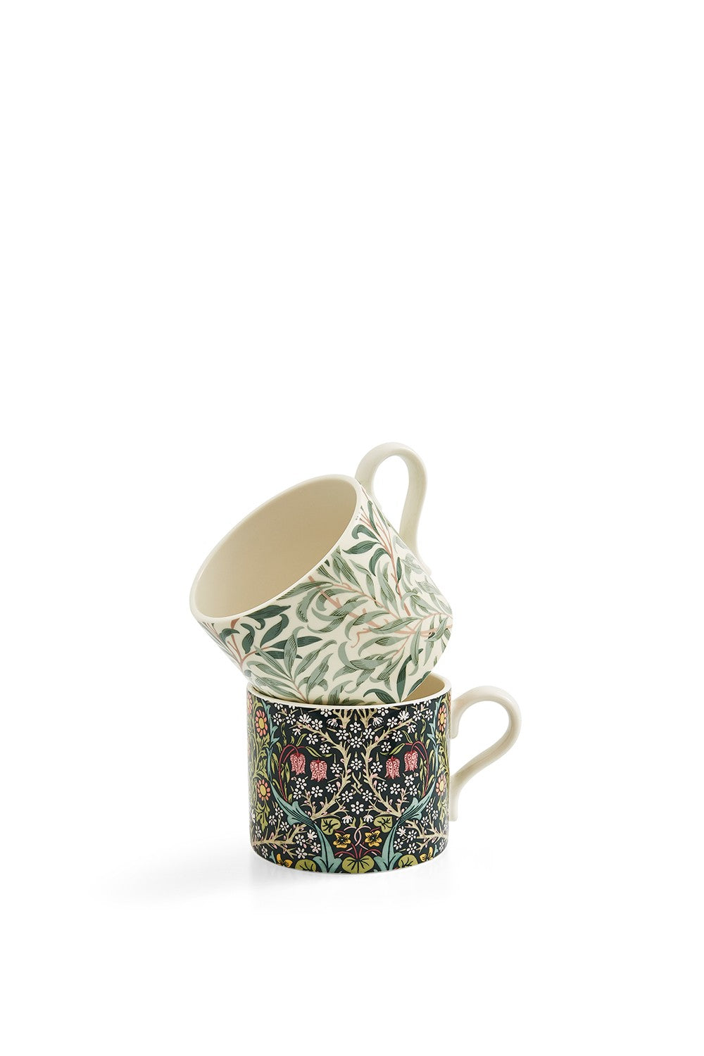 Image - Spode Morris & Co. Willow Bough & Blackthorn Set Of 2 Mugs