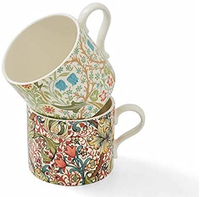 Image - Spode Morris & Co. Blackthorn and Golden Lily Set Of 2 Mugs