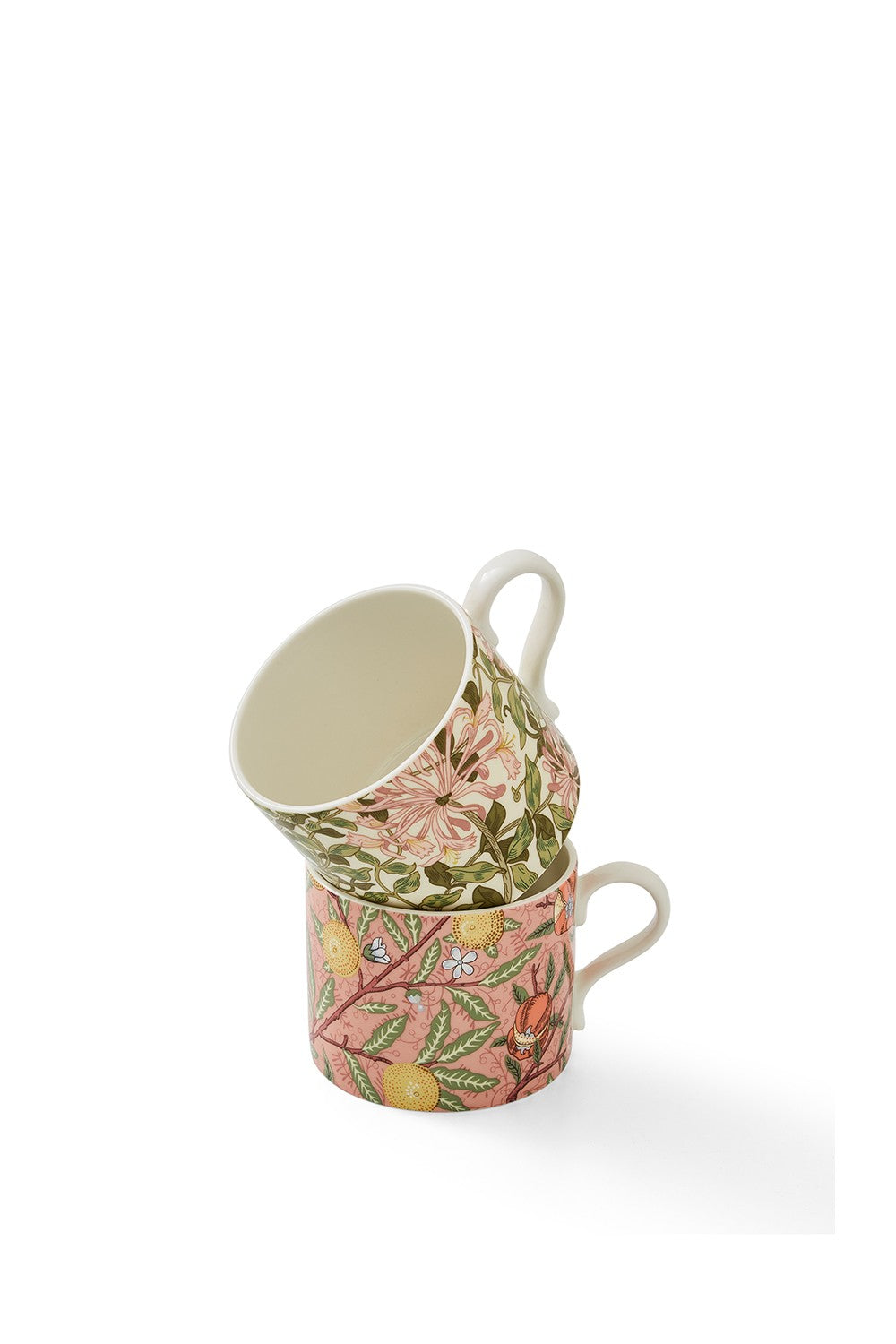Image - Spode Morris & Co. Fruit And Honeysuckle Set Of 2 Mugs