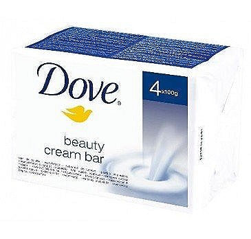 Image - Dove Beauty Cream Bar Moisturizing Soap, 100g, Pack of 4, Original