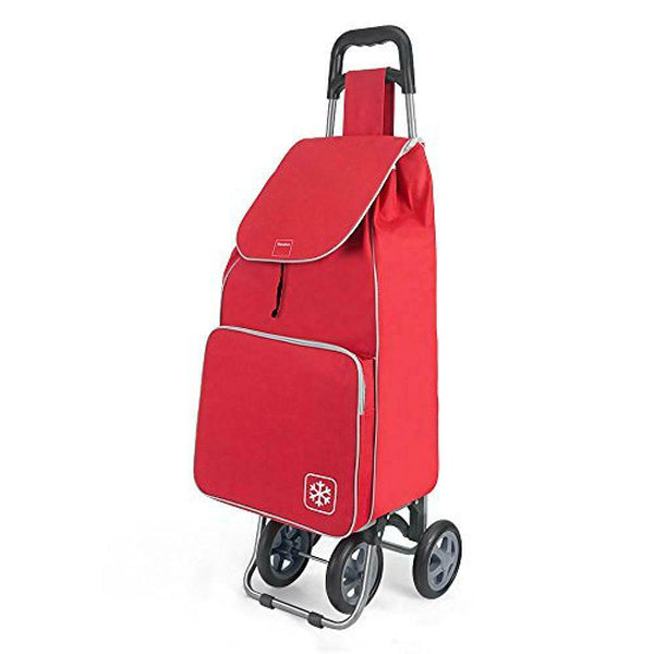 Image - Metaltex Aloe Shopping Trolley, 48L, Red