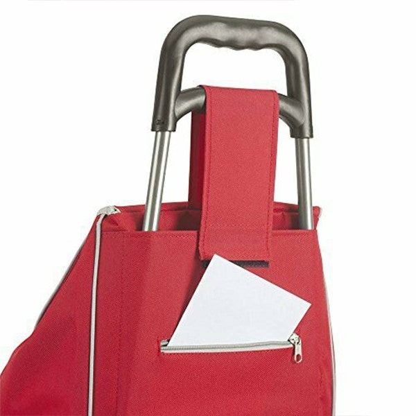 Image - Metaltex Aloe Shopping Trolley, 48L, Red