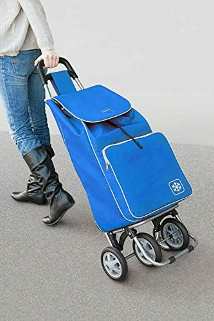 Image - Metaltex Aloe Shopping Trolley, 48L, Blue