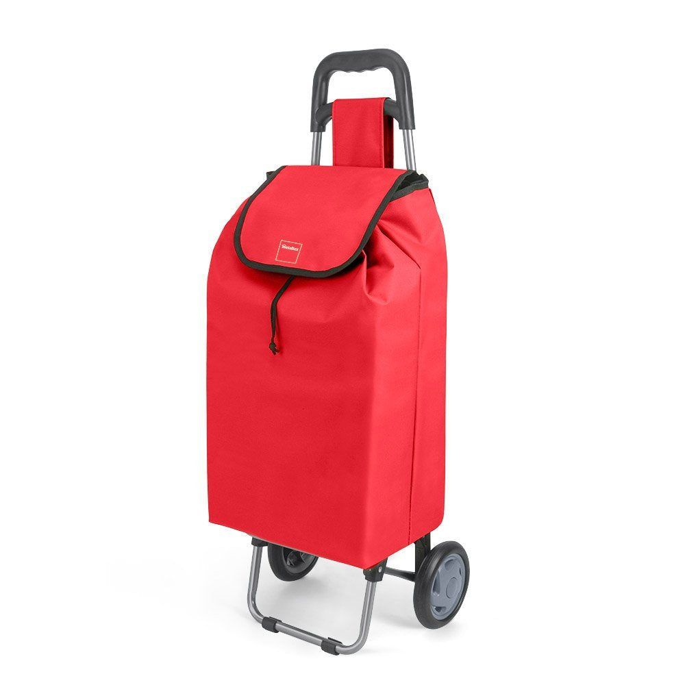 Image - Metaltex Daphne Shopping Trolley, 40 Litre, Red