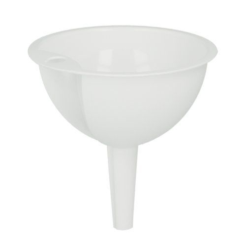 Image - Metaltex Polypropylene Funnel, White, 14cm, White