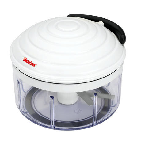 Image - Metaltex Rotomac Vegetable Cutter, Clear