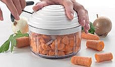 Image - Metaltex Rotomac Vegetable Cutter, Clear