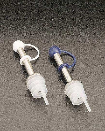 Image - Metaltex Bottle Pourers, Set of 2, White