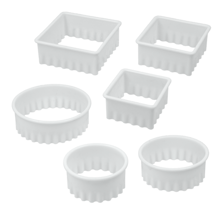 Image - Metaltex Polypropylene Cookie Cutters, Set of 6