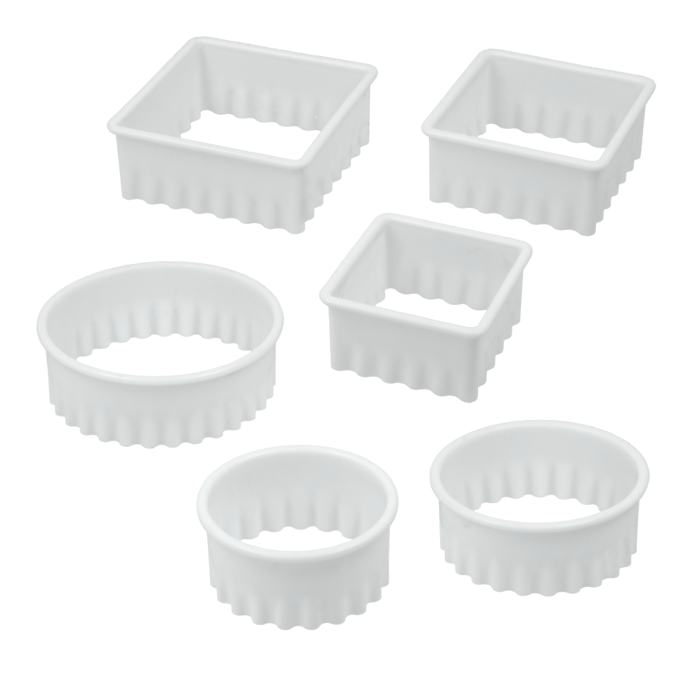Image - Metaltex Polypropylene Cookie Cutters, Set of 6