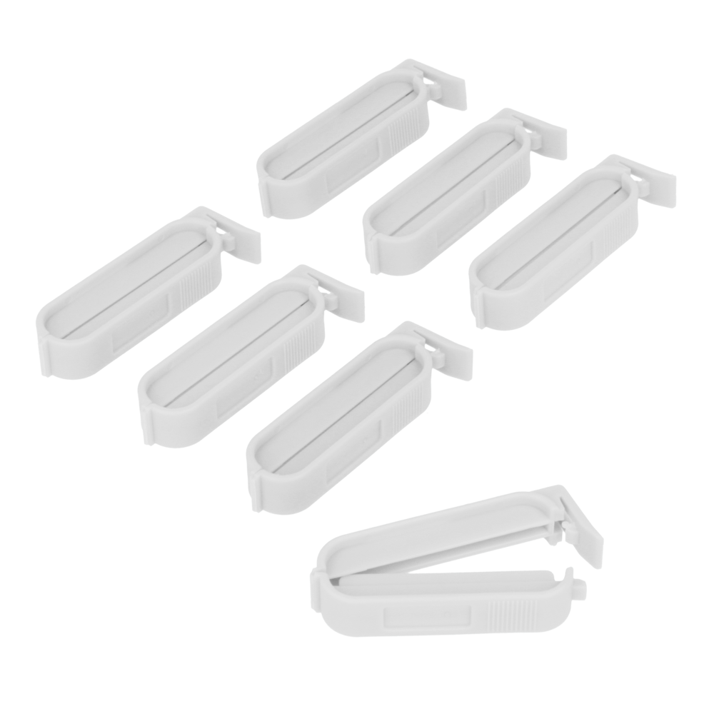 Image - Metaltex Bag Clips, Set of 7, White