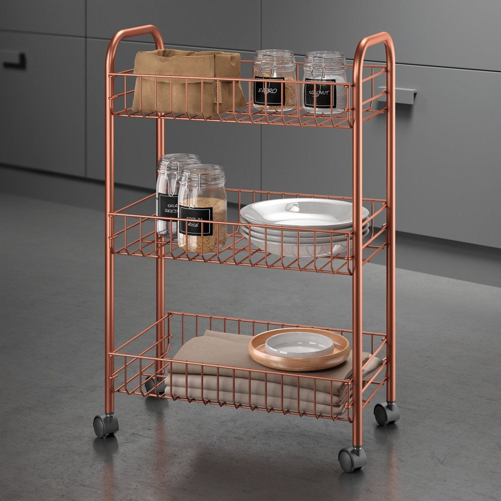 Image - Metaltex Lugano Multi-Purpose Cart, Copper