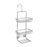 Image - Metaltex Mallorca Chrome Plated Shower Caddy