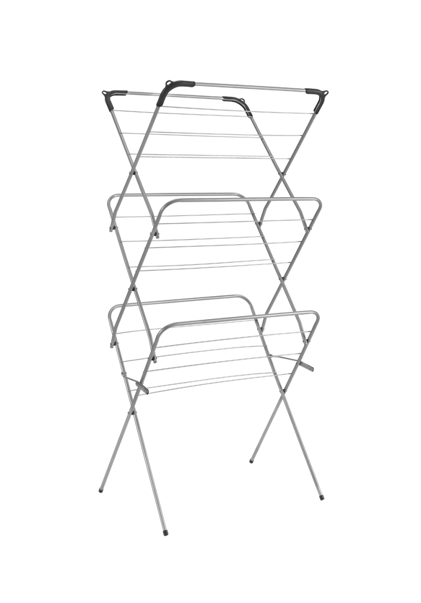 Image - Metaltex 3 Tier Concerto Laundry Airer, Grey