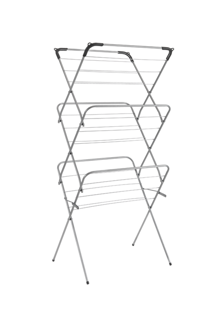 Image - Metaltex 3 Tier Concerto Laundry Airer, Grey