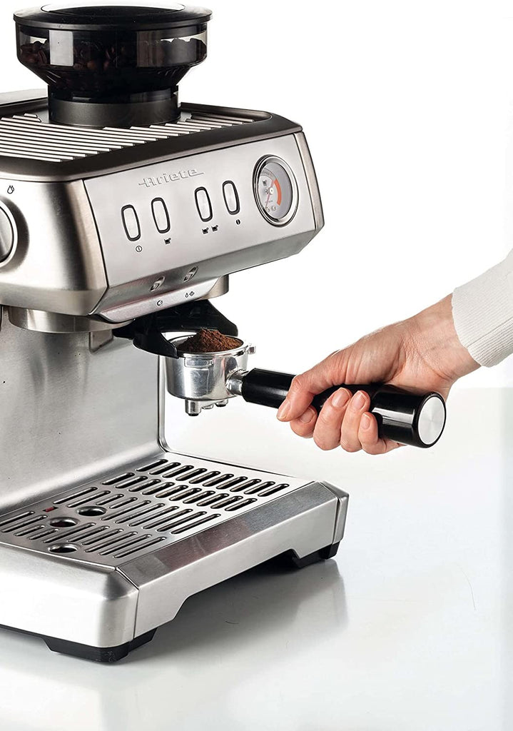 Image - Ariete Espresso Coffee Maker with Built-in Coffee Grinder