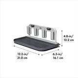 Image - OXO Good Grips Water Bottle Drying Rack, Grey