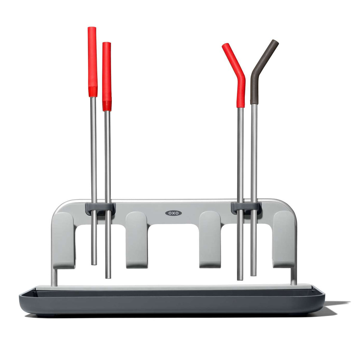 Image - OXO Good Grips Water Bottle Drying Rack, Grey