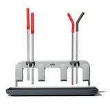 Image - OXO Good Grips Water Bottle Drying Rack, Grey