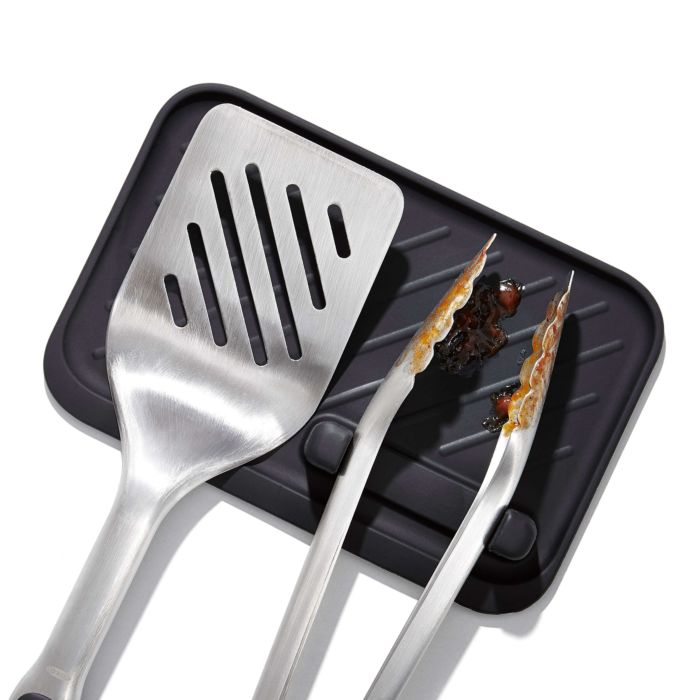 Image - OXO Good Grips Grilling Tongs and Turner Set