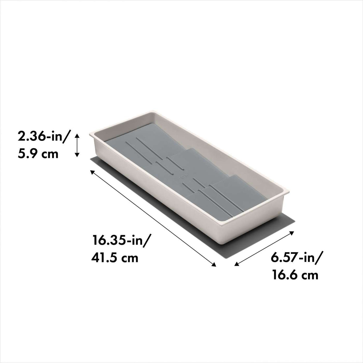 Image - OXO Good Grips Compact Spice Drawer Organiser, White