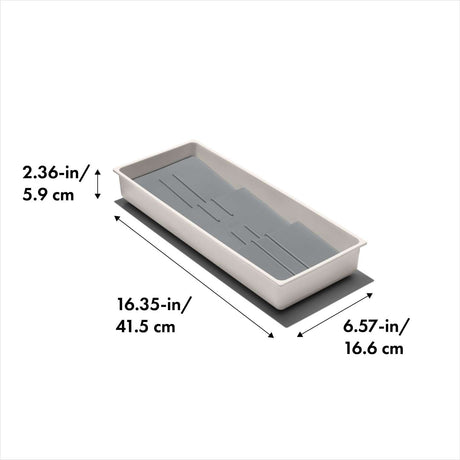 Image - OXO Good Grips Compact Spice Drawer Organiser, White