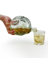 Image - Barbuzzo Zombie Head Decanter, 1150ml/38oz, Transparent