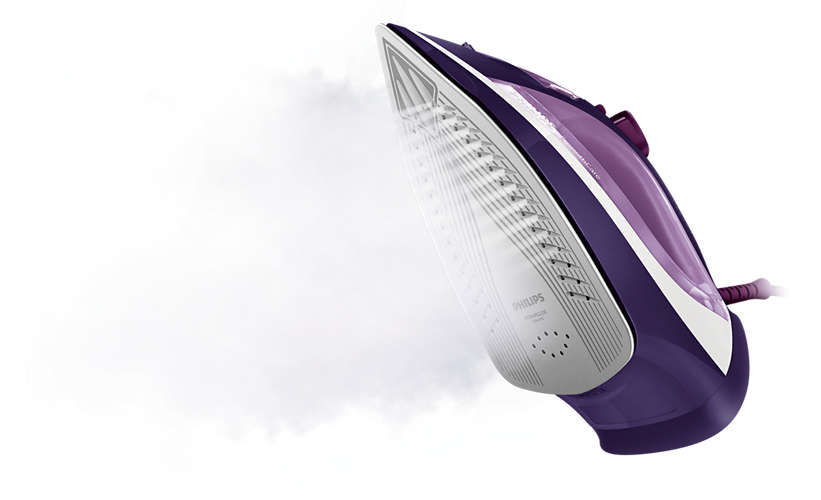Image - Philips Steam Iron, 2600W, Purple