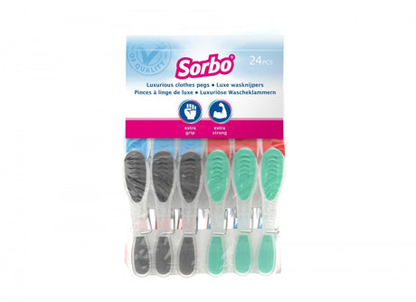 Image - Sorbo S/G Plastic Pegs 24pc