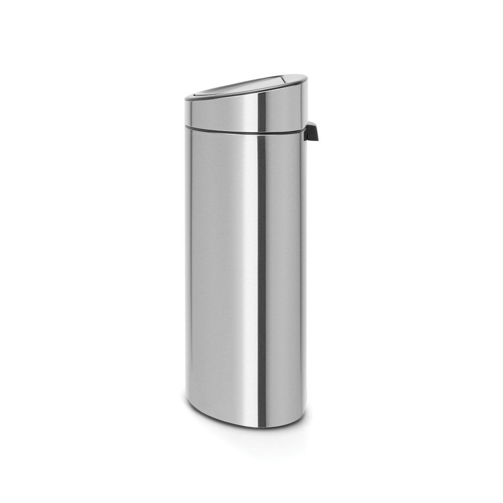 Image - Brabantia Touch Bin Recycle, 23/10 Litre, Matt Steel