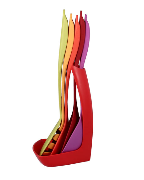 Image - Alpina Kitchen Utensil Set, 6 Piece Set, 33cm, Assorted Colours